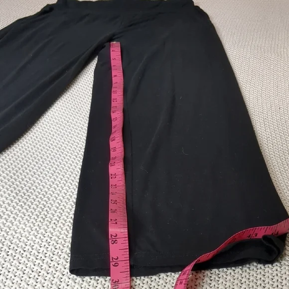 Kindred Bravely Black Wide Leg Bamboo Lounge Pants Maternity Postpartum - Picture 6 of 8